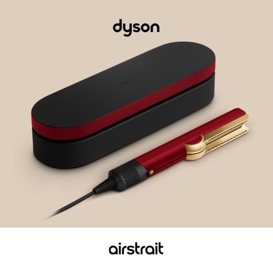 Dyson Airstrait Limited Edition Samtrot/Gold 