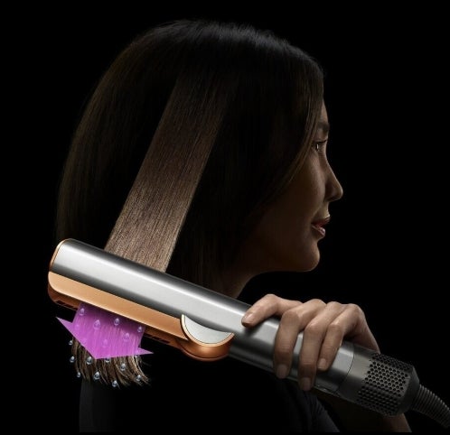 Dyson Airstrait Limited Edition Samtrot/Gold 