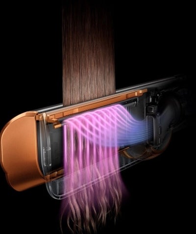 Dyson Airstrait Limited Edition Samtrot/Gold 