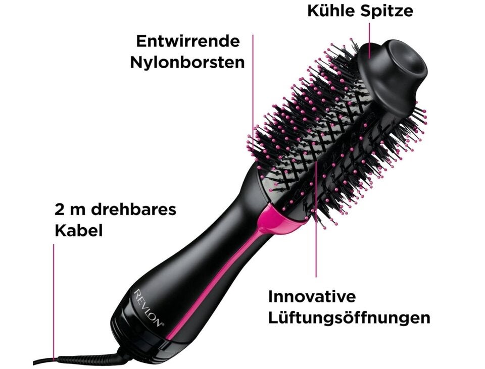 Revlon RVDR5222 Salon One-StepTM Haartrockner und Volumiser mit Kamm zum Abteilen 