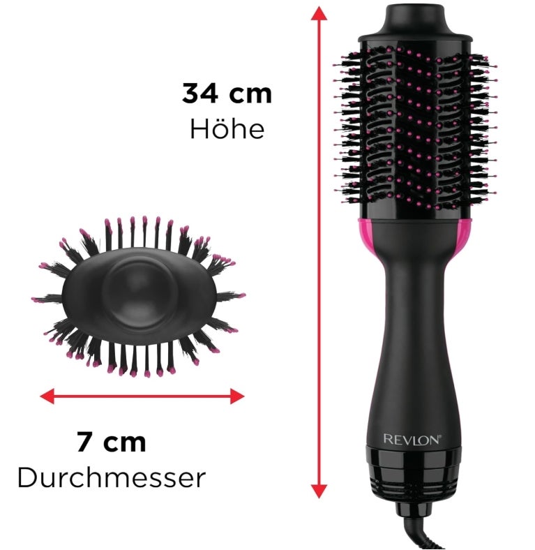 Revlon RVDR5222 Salon One-StepTM Haartrockner und Volumiser mit Kamm zum Abteilen 