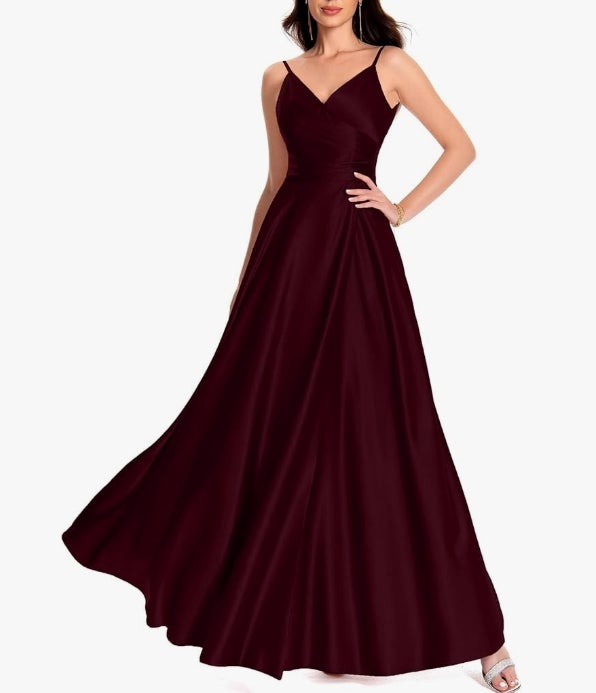 Formeller A-Linie Abschlussball Abendkleider mit Schlitz&nbsp;