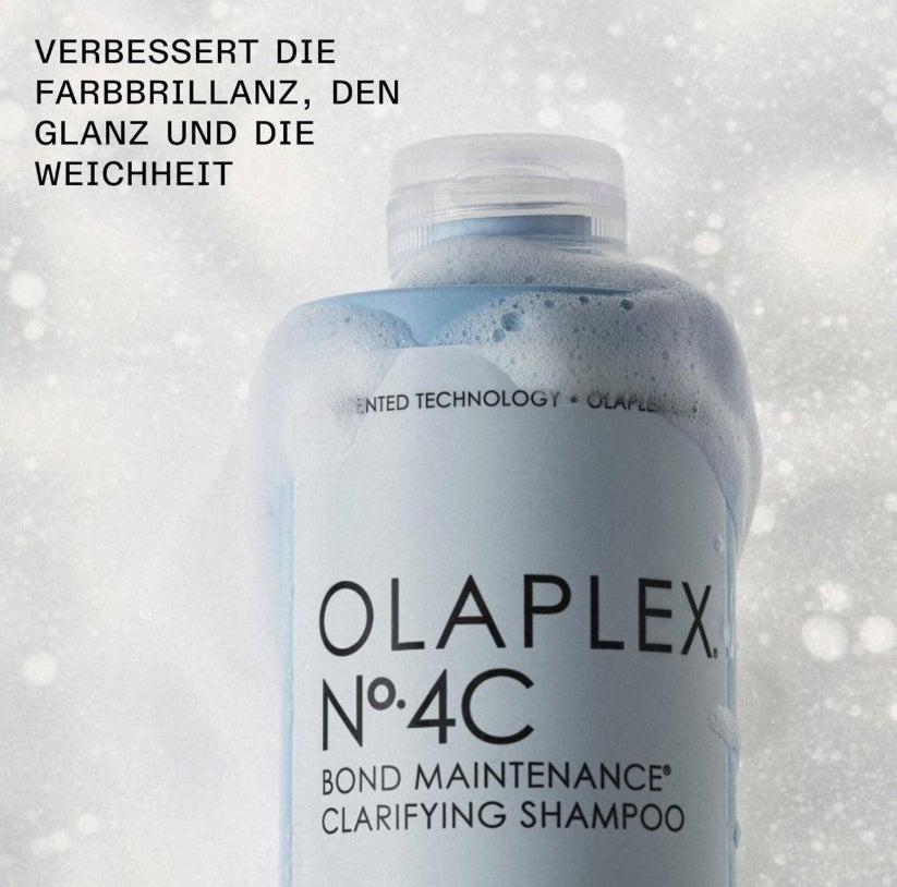 Olaplex Nº.4C Bond Maintenance™ Clarifying Deep Cleansing Shampoo | Removes Damage Causing Impurities & Buildup | Restore Shine, & Softness | For Coily, Curly, Straight, and Wavy, 8.5 fl oz 