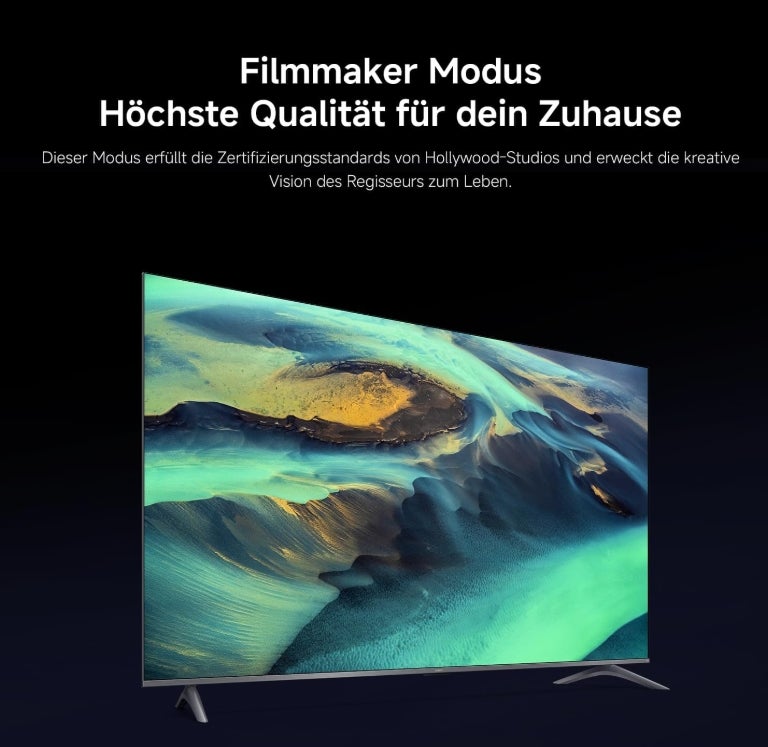 Xiaomi TV F Pro 75(190 cm), 4K UHD QLED, Smart TV, Fire OS8, Triple Tuner DVB-C/S/S2/T/T2,HDR10+, 60Hz mit 120Hz Game Boost Mode,MEMC,Sprachsteuerung mit Alexa,2GB+32GB,Kompatibel mit Apple AirPlay 