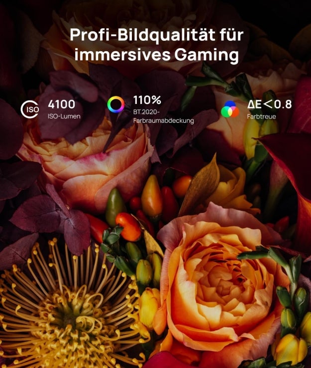 XGIMI Horizon 20 Pro 4K RGB Triple Laser Heimkino Beamer, 4100 ISO Lumen, Google TV mit lizenziertem Netflix, Optischer Zoom & Lens Shift, IMAX Enhanced, Dolby Vision, 20.000:1 Kontrast, 300