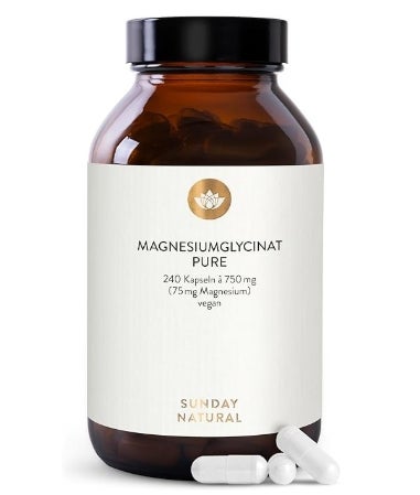 SUNDAY NATURAL® Magnesium Bisglycinat Premium 