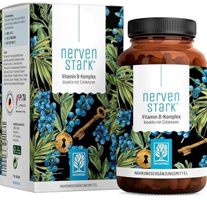 Vitamin B Komplex (B1-B12) mit 3 Kofaktoren aktiv 