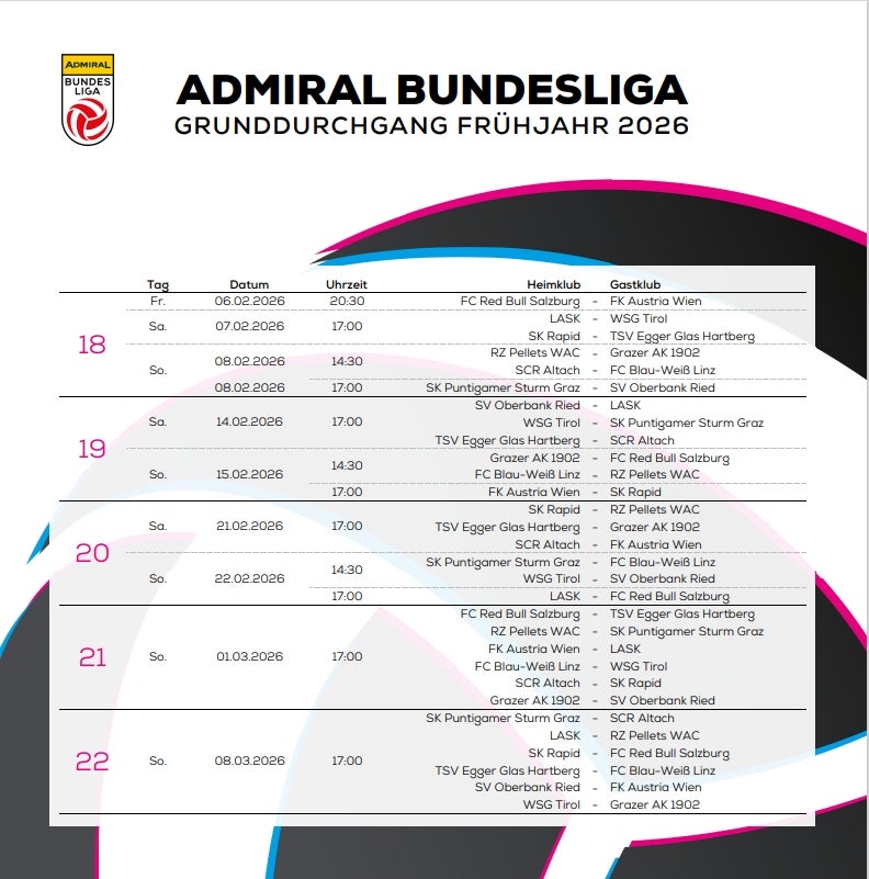Bundesliga-Spielplan fix: Kracher zum Auftakt