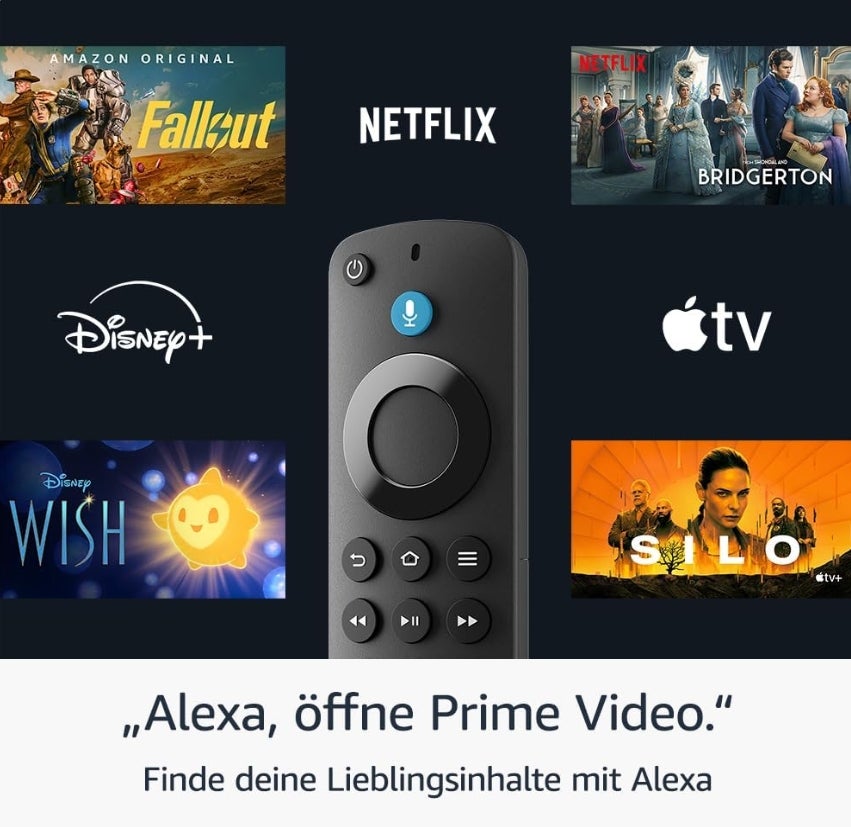 Amazon Fire TV Stick HD (Neueste Generation), Free- und Live-TV, Alexa-Sprachfernbedienung, Smart-Home-Steuerung, HD-Streaming 