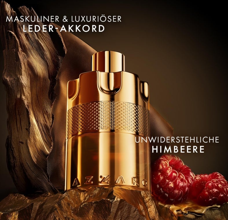 Azzaro Forever Wanted Elixir Eau de Parfum, intensiver, holzig-ledriger Herrenduft, verführerisches Parfüm für Männer 