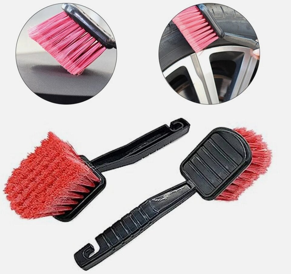 2er Set Autowaschbrsten fr effektive Außen- und Innenreinigung 