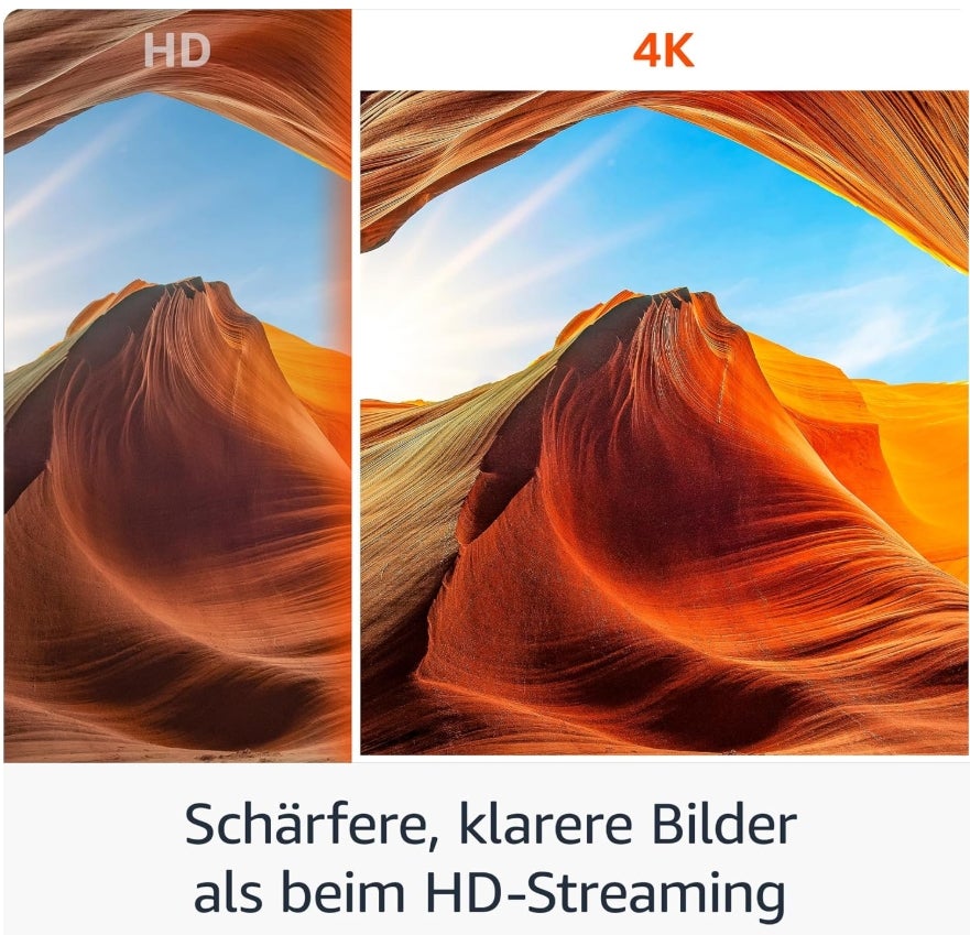 Zertifiziert und generalüberholt Amazon Fire TV Stick 4K Select (neueste Generation), beginne mit dem Streamen in 4K, Hunderttausenden von Filmen und Serienfolgen sowie kostenlosem Live-TV