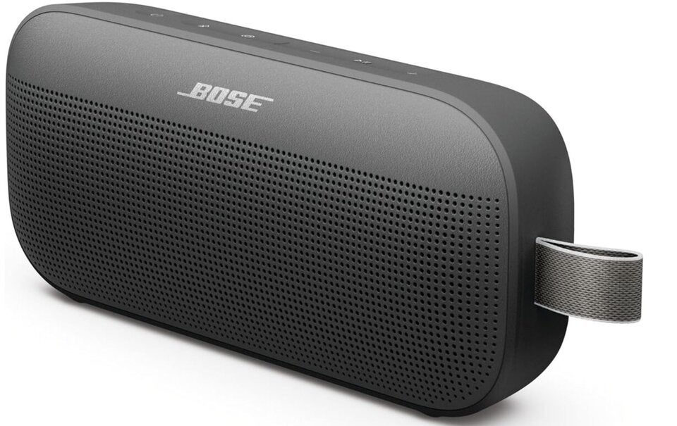Bose SoundLink Flex Tragbarer Bluetooth Lautsprecher (2. Gen.), Tragbarer Outdoor Lautsprecher, wasserdicht und staubdicht, mit naturgetreuem Klang, bis zu 12 Stunden Akkulaufzeit 