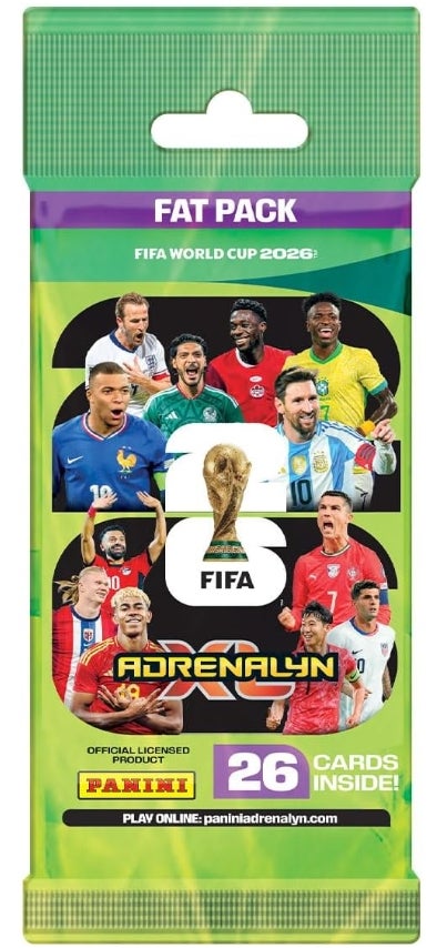 Panini FIFA World Cup 2026™ Adrenalyn XL™ Trading Cards (Fatpack Box)