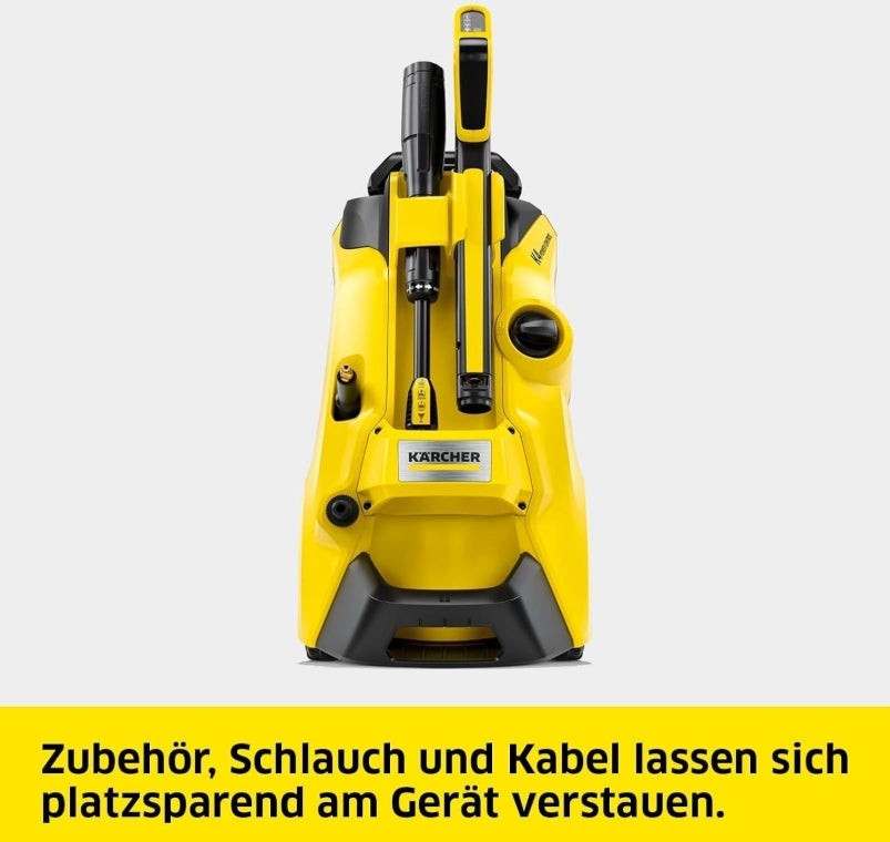 Kärcher Hochdruckreiniger K 4 Power Control: Clevere App-Unterstützung - die passende Lösung für stärkere Verschmutzungen