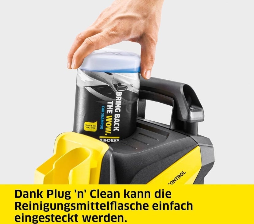 Kärcher Hochdruckreiniger K 4 Power Control: Clevere App-Unterstützung - die passende Lösung für stärkere Verschmutzungen