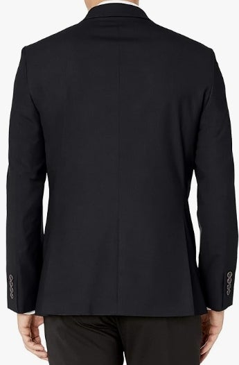 Amazon Essentials Herren Klassischer Stretch-Blazer mit langen Ärmeln und Knopfleiste vorne 