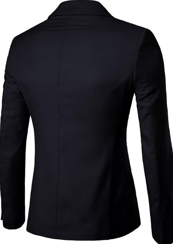 Generisch Herren Sakko Blazer Sport Anzugjacke Sportlich Business Freizeit Jackett 