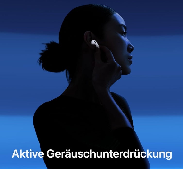 Apple AirPods 4 Kabellose Kopfhörer, Bluetooth Kopfhörer mit aktiver Geräuschunterdrückung