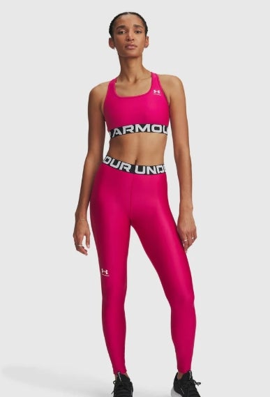 Under Armour HEATGEAR - Tights - pink 