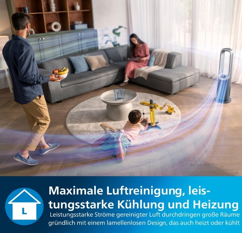 Philips Air Performer 3-in-1: Luftreiniger 
