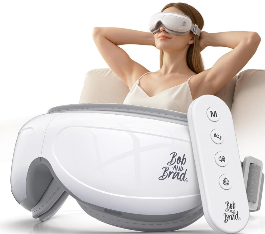 Bob and Brad Augenmassagegerät mit wärme, EyeOasis 2 Plus Fernbedienung Eye Massager 