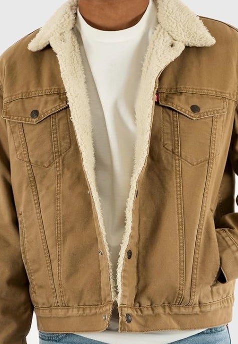 Levi's Herren Type 3 Sherpa Trucker Jacke 