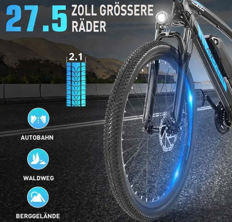 ANCHEER E Bike, 27,5