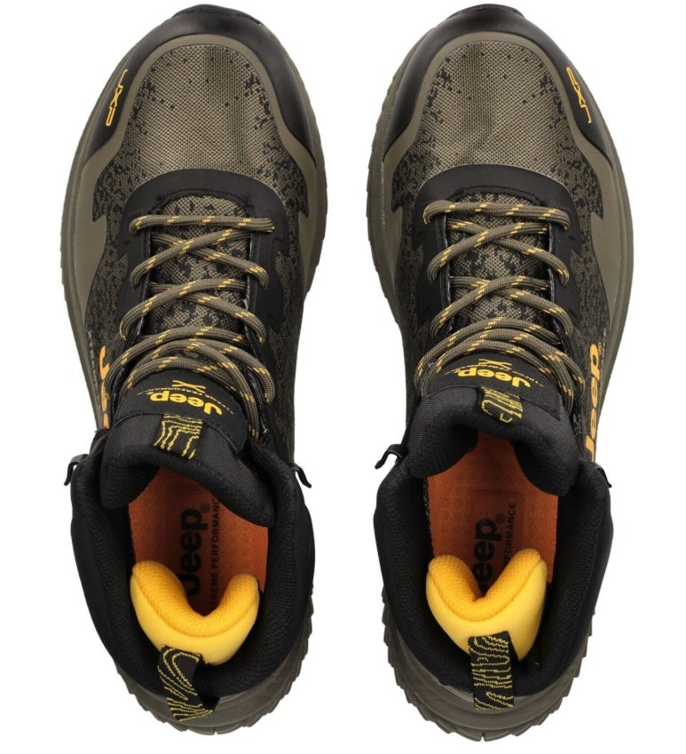 Jeep Wanderschuhe Lederimitat Textil Military&nbsp;