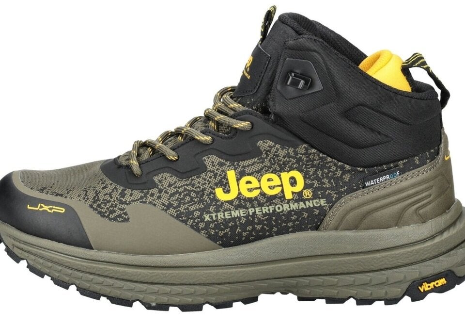 Jeep Wanderschuhe Lederimitat Textil Military&nbsp;