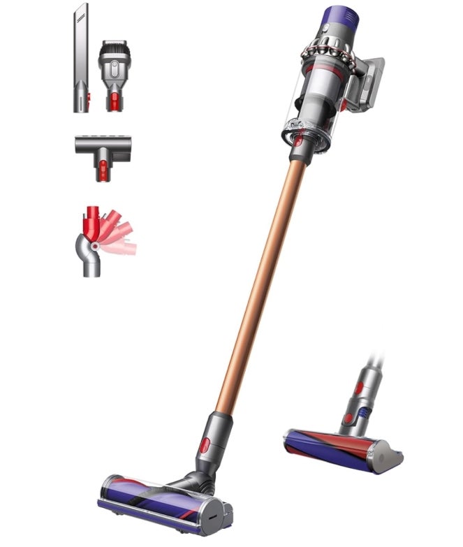 Dyson Cyclone V10 Absolute kabelloser Staubsauger (Nickel/Kupfer) 