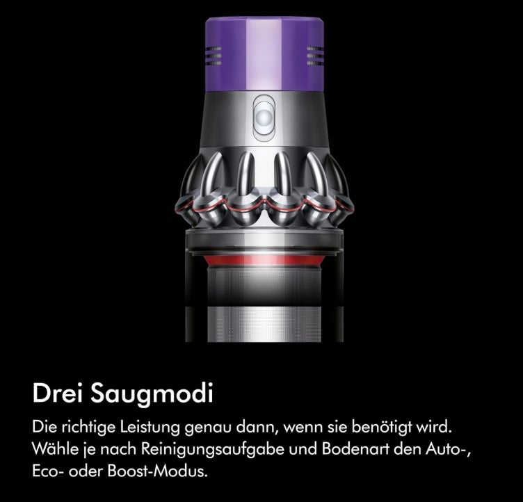 Dyson Cyclone V10 Absolute kabelloser Staubsauger (Nickel/Kupfer) 