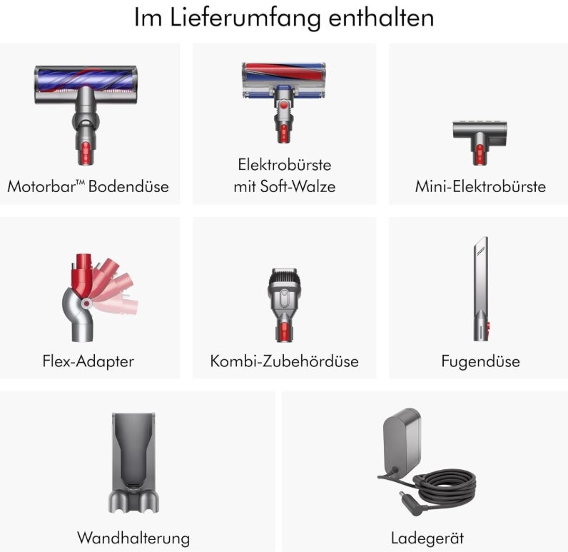 Dyson Cyclone V10 Absolute kabelloser Staubsauger (Nickel/Kupfer) 