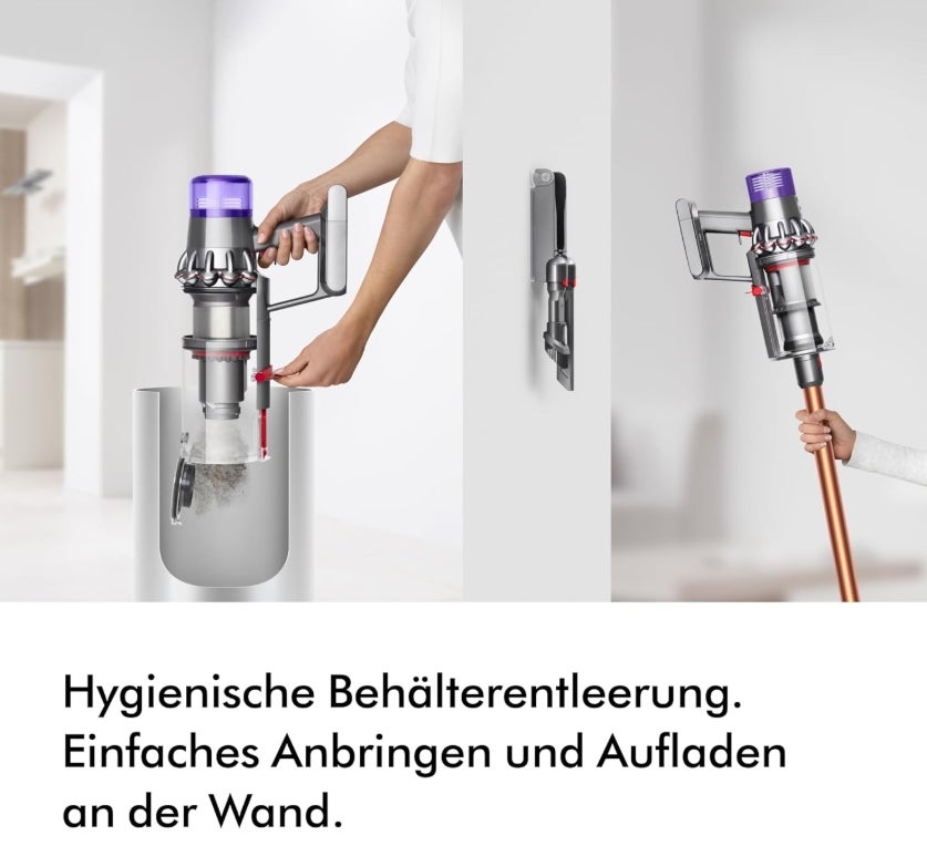 Dyson Cyclone V10 Absolute kabelloser Staubsauger (Nickel/Kupfer) 