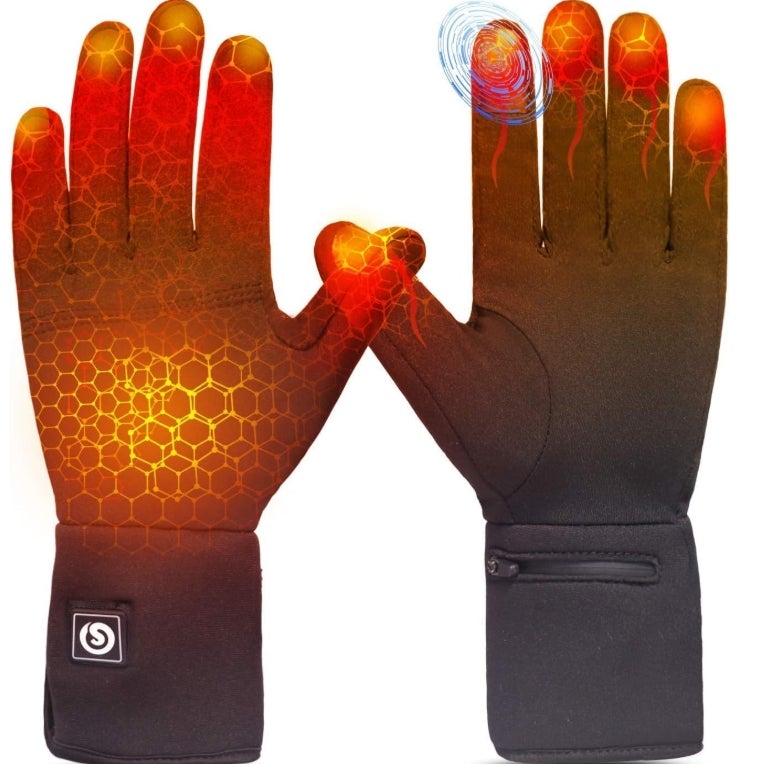 elektrische beheizte Handschuhe für Herren Damen 