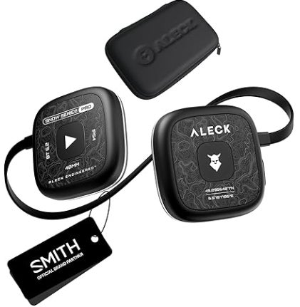 ALECK Snow Series Pro Universal Wireless Bluetooth Helm Lautsprecher Kopfhörer für Ski und Snowboard 