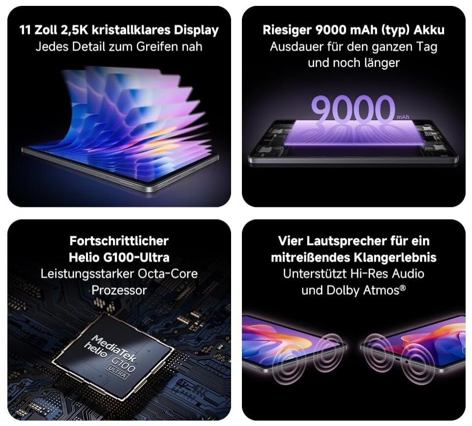 XIAOMI Redmi Pad 2, 8+256GB, Gray, 11