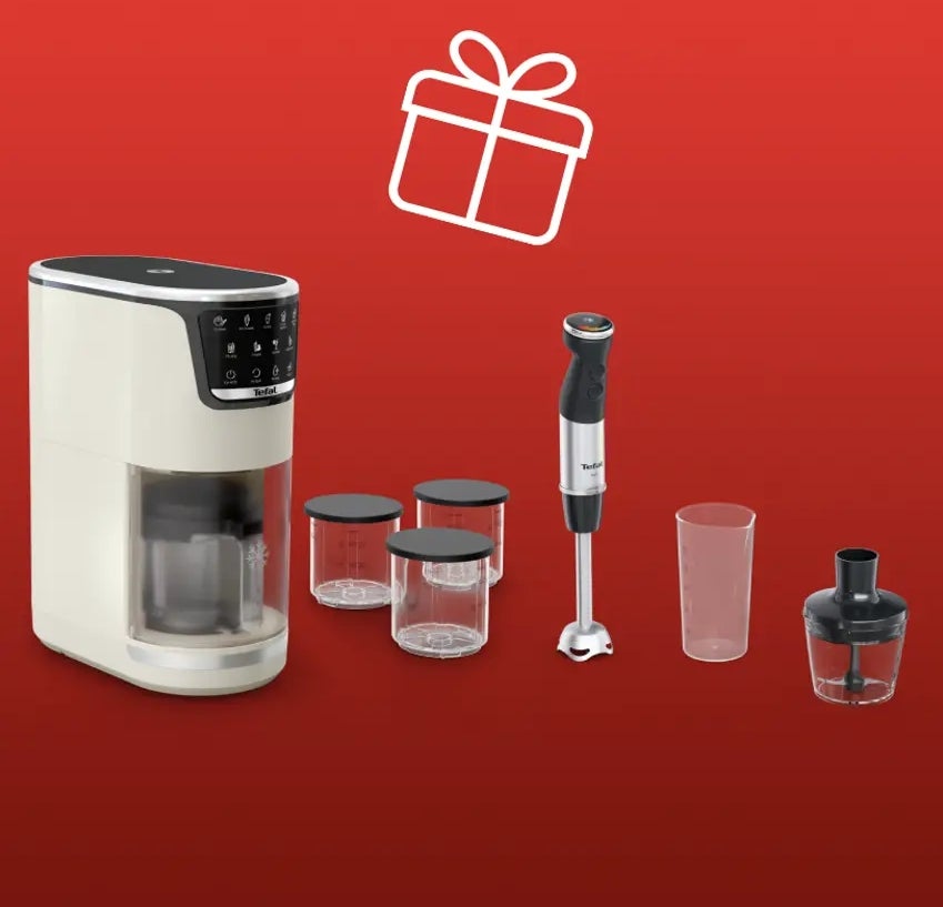 Eismaschine Dolci mit Stabmixer 