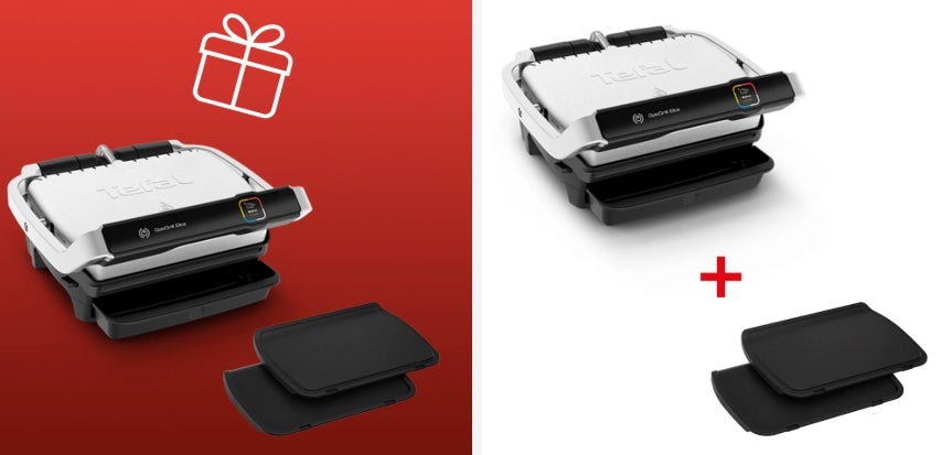 Optigrill Elite im Set mit passenden Planchaplatten 