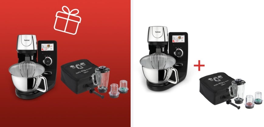 I-Coach Touch WLAN Küchenmaschine im Set mit passendem Zubehör 