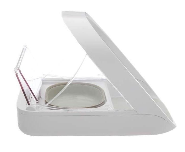 SureFeed Sure Petcare Mikrochip-Futterautomat für Haustiere, mit dichtem Deckelverschluss, kompatibel mit RFID-Halsbandanhänger, geeignet für Nass- und Trockenfutter 