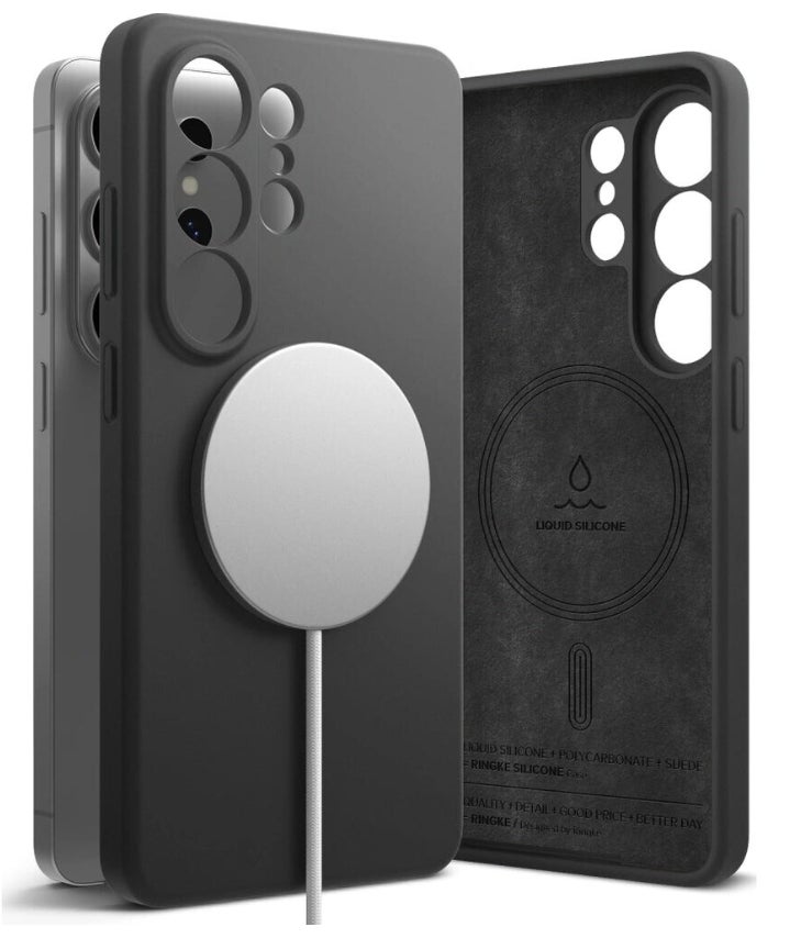 Ringke Silicone Magnetic Case Samsung Galaxy S26 Ultra Black 
