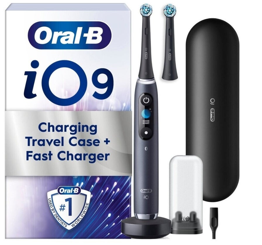 Oral-B iO Series 9N Black Onyx + Aufsteckbürsten (1 Stk.) 