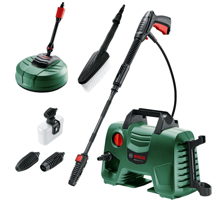 Bosch Home and Garden Hochdruckreiniger EasyAquatak 120 Premium Kit (1500 W, Haus-und Auto-Kit enthalten, max. Fördermenge: 350 l/h, im Karton) - Amazon Edition 