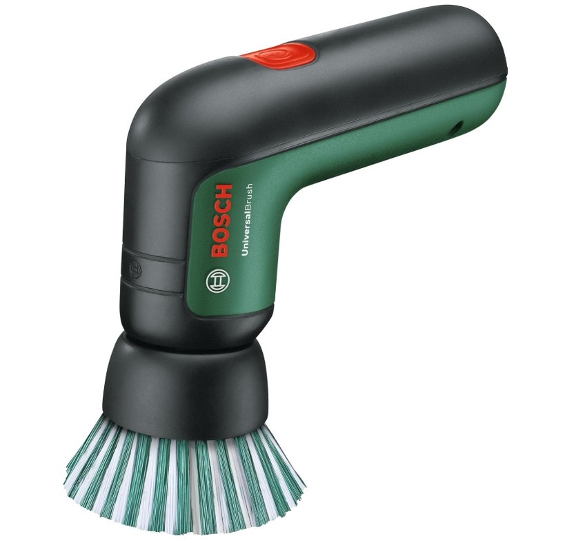 Bosch Akku Reinigungsbürste UniversalBrush (integrierter 3,6-V-Akku, 1 Micro-USB-Kabel und 4 Reinigungsaufsätze enthalten, im Karton) 