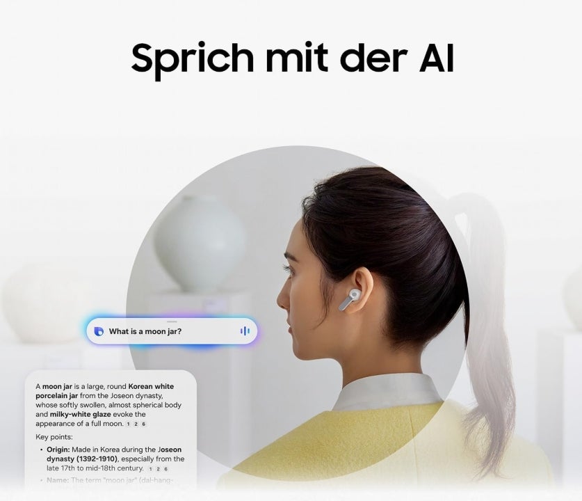 Samsung Galaxy Buds4 Pro, Kabellose Hi-Fi Bluetooth-Kopfhörer, 2-Wege-Lautsprecher, Geräuschunterdrückung per Adaptive Noise Cancelling, In-Ear-Ohrhörer, 360 Audio, AI Agent mit Sprachsteuerung, Black 