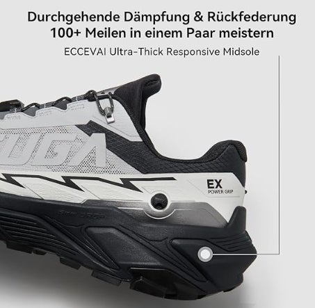 KAILAS Herren FUGA EX 3 Trail Running Schuhe Leichtgewichtige Jogging-Schuhe Walking Wandern Outdoor Schuhe Sport Turnschuhe 