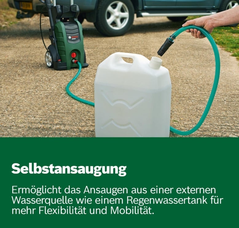 Bosch Home and Garden Bosch Hochdruckreiniger UniversalAquatak 135 (3-in-1-Düse, Schaumdüse, transparenter Wasserfilter, Hochdruckpistole, 7 m Schlauch, 5 m Kabel, 1900 Watt 