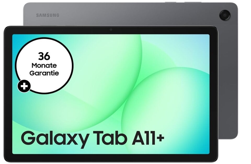 Samsung Galaxy Tab A11+, AI Tablet, 11 Zoll Display, 90 Hz Bildwiederholrate, 128 GB Speicher, 6 GB RAM, Android, Dolby Atmos Quad-Lautsprecher, Gray, 3 Jahre Herstellergarantie 