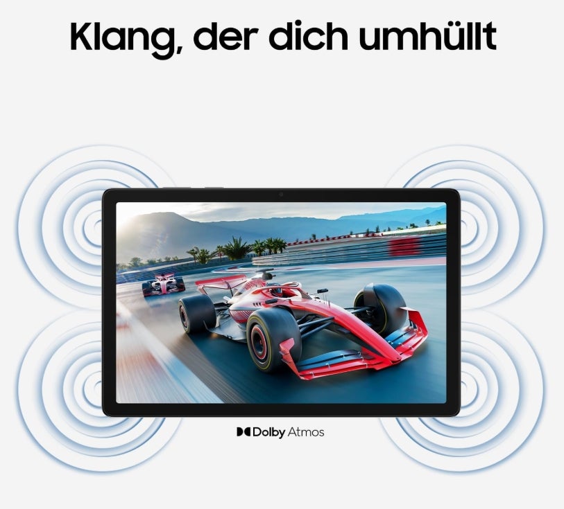 Samsung Galaxy Tab A11+, AI Tablet, 11 Zoll Display, 90 Hz Bildwiederholrate, 128 GB Speicher, 6 GB RAM, Android, Dolby Atmos Quad-Lautsprecher, Gray, 3 Jahre Herstellergarantie 